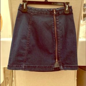 Free people denim skirt. Sz.8